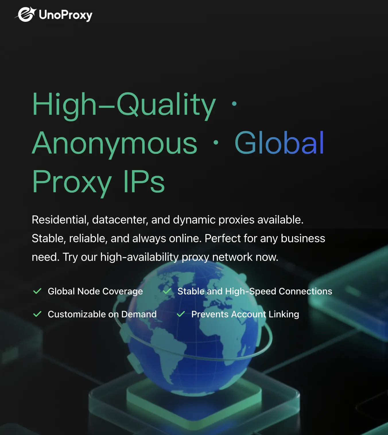 Choose UnoProxy