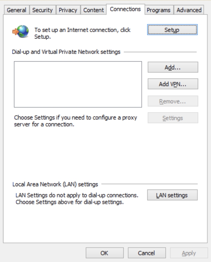 Internet Connections